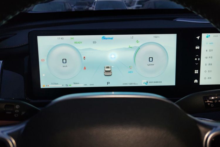捷途山海L7 2024款 1.5T 120km ULTRA 7座中控内饰14