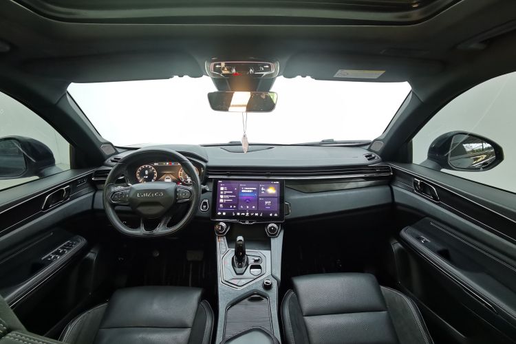 领克01 2021款 2.0TD 四驱暗夜版中控内饰7002