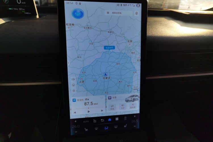 丰田bZ3 2023款 616km 长续航Premium中控内饰16