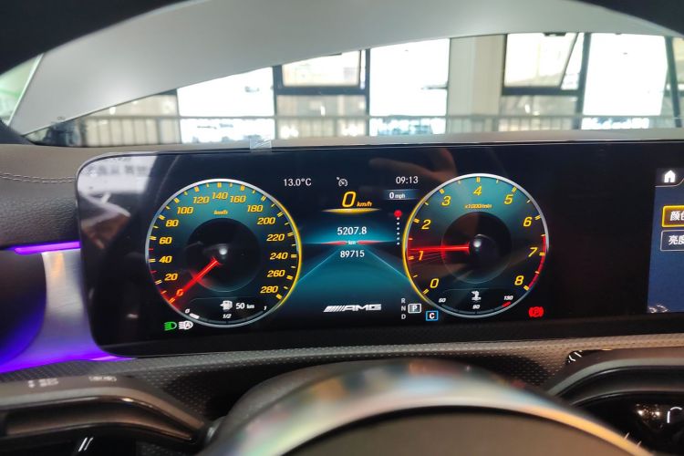 奔驰CLA AMG 2021款 AMG CLA 35 4MATIC中控内饰14