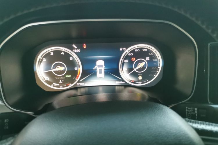 红旗HS7 2021款 2.0T DCT两驱智联旗畅版中控内饰14