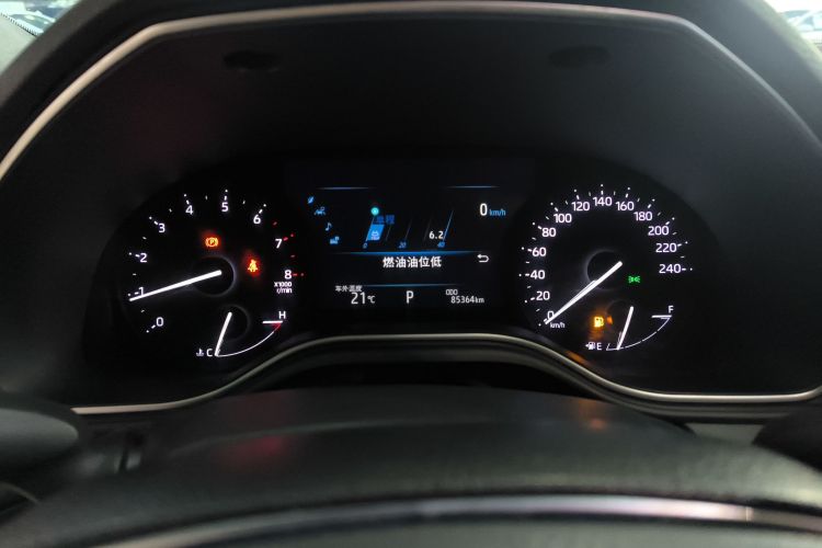 丰田 亚洲龙 2019款 2.0L 进取版 国VI中控内饰14