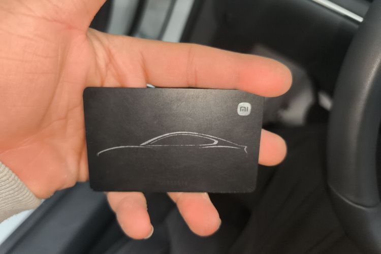 小米汽车 小米SU7 2024款 后驱长续航智驾版中控内饰7001