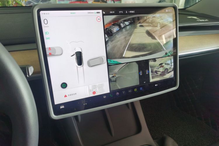 特斯拉 Model 3 2021款 改款 标准续航后驱升级版 3D1中控内饰16