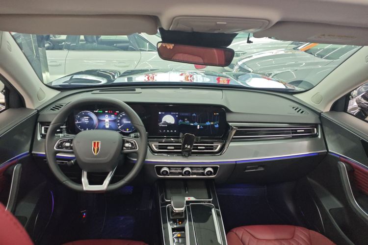 红旗HS5 2023款 2.0T 旗享Pro版中控内饰12