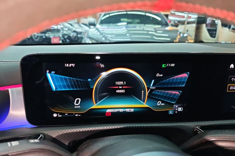 奔驰A级AMG(进口) 2020款 改款 AMG A 35 4MATIC中控内饰14