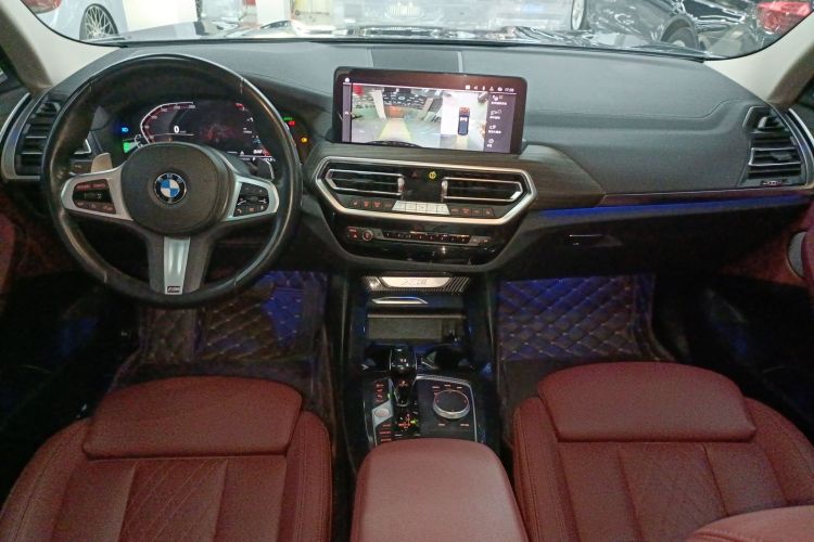 宝马X3 2022款 改款 xDrive30i 领先型 M曜夜套装中控内饰12