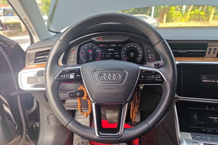奥迪A6L 2019款 45 TFSI quattro 臻选致雅型中控内饰13