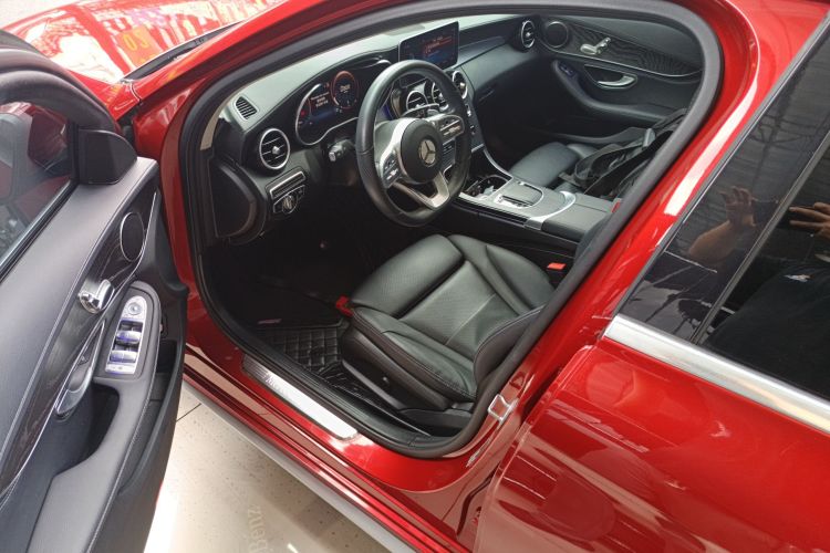 奔驰C级 2020款 改款 C 200 L 时尚型运动版中控内饰20