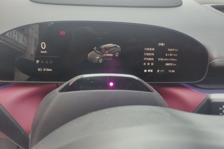 极氪007GT 2025款 后驱智驾版 75kWh中控内饰14