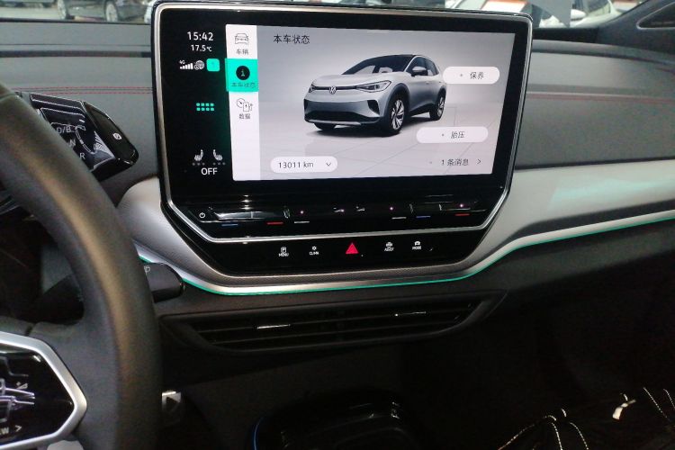 大众 ID.4 CROZZ 2022款 高性能PRIME版中控内饰16