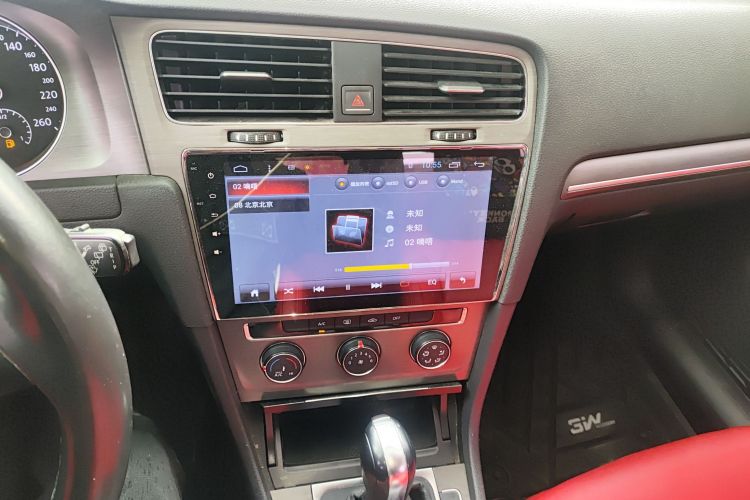 大众 高尔夫 2016款 230TSI 自动舒适型中控内饰16