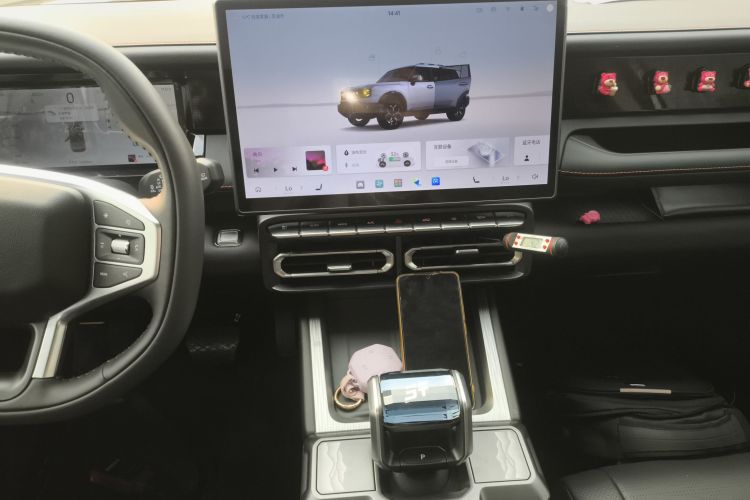 捷途山海T1 2024款 150km 向海中控内饰16