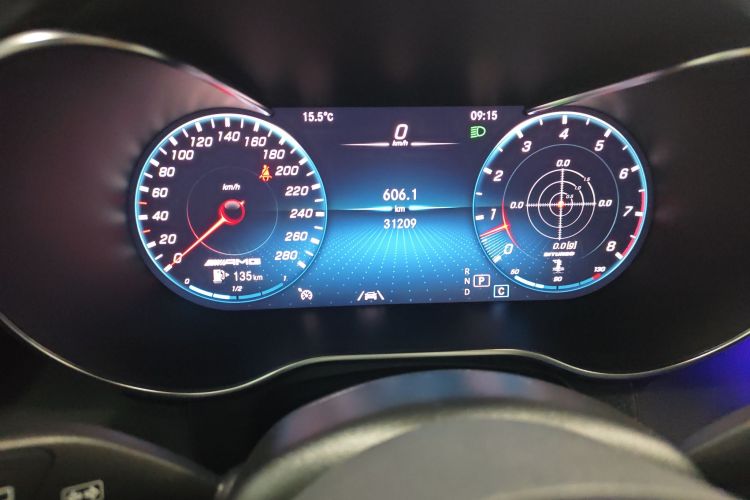 奔驰GLC AMG 2022款 AMG GLC 43 4MATIC中控内饰14