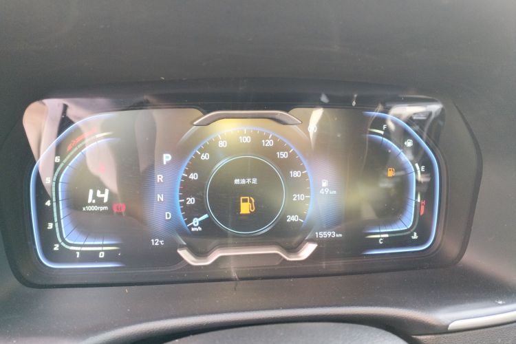 现代 2023款 途胜L 1.5T 自动两驱GLX精英版中控内饰14