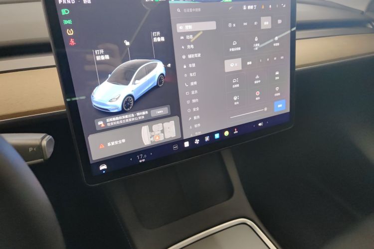 特斯拉 Model Y 2021款 标准续航后驱版中控内饰16