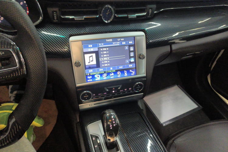 玛莎拉蒂 总裁 2013款 3.0T 标准型中控内饰16