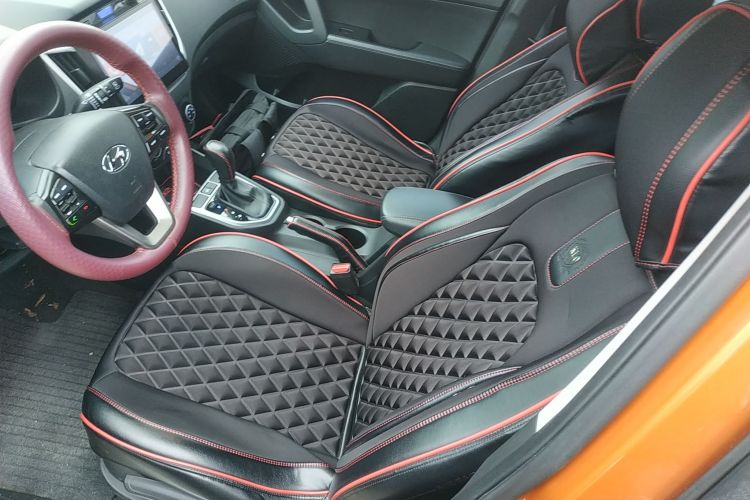 北京现代ix25 2015款 1.6L 自动两驱智能型GLS中控内饰19