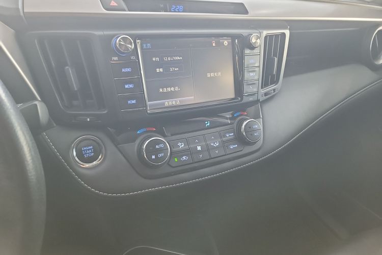 丰田 RAV4荣放 2016款 2.5L 自动四驱精英版中控内饰16