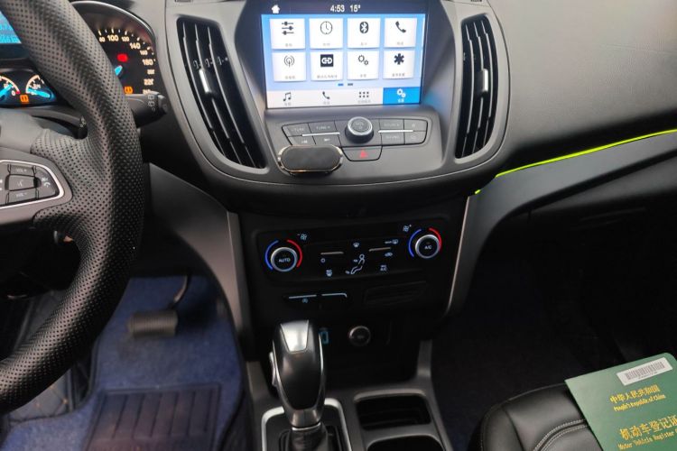 福特 翼虎 2019款 EcoBoost 180 两驱铂翼型 国VI中控内饰16