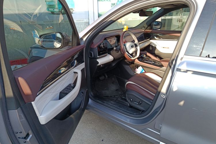 吉利汽车 星越L 2021款 2.0TD DCT EVO两驱智尊型中控内饰7003