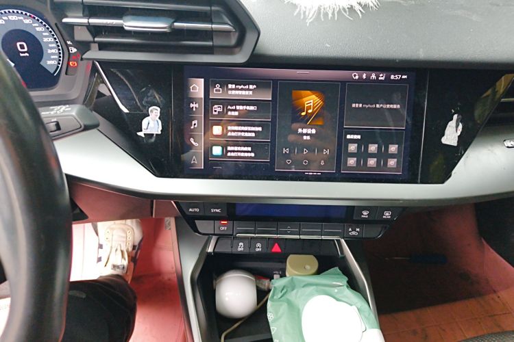 奥迪A3 2022款 Sportback 35 TFSI 进取运动型中控内饰16