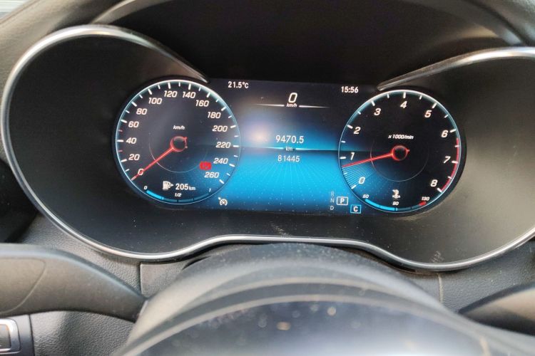 奔驰C级 2020款 C 200 L 时尚型运动版中控内饰15