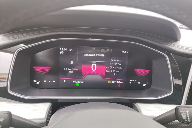 大众 速腾 2023款 200TSI DSG超越版中控内饰14