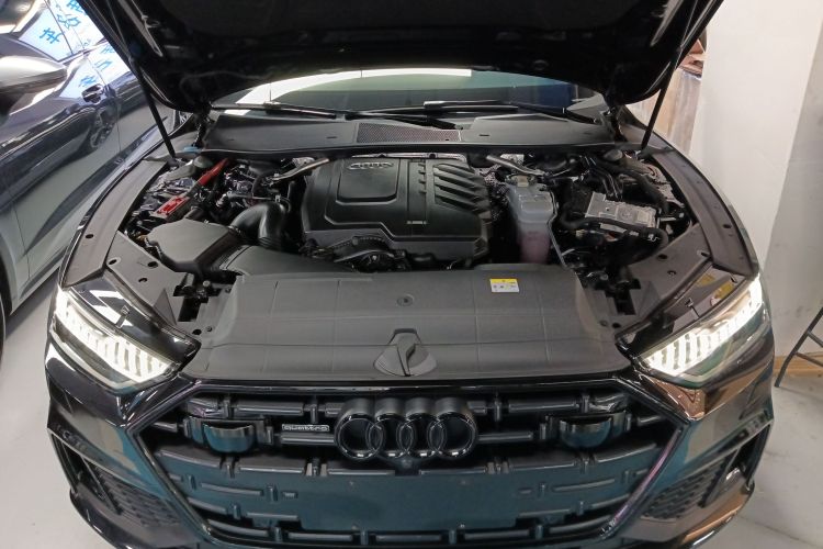 奥迪A7L 2024款 45 TFSI quattro S-line 黑武士版局部细节24