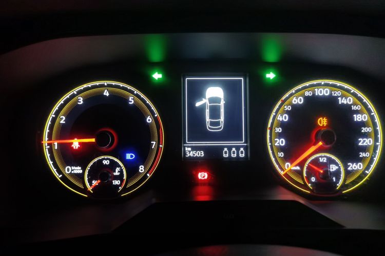 大众 朗逸 2018款 1.5L 自动舒适版 国V中控内饰14