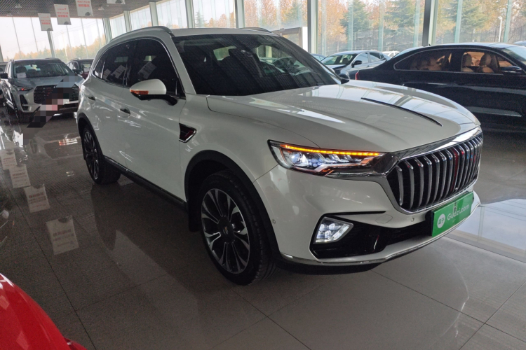 红旗HS5 2019款 2.0T 智联旗领四驱版车身外观3