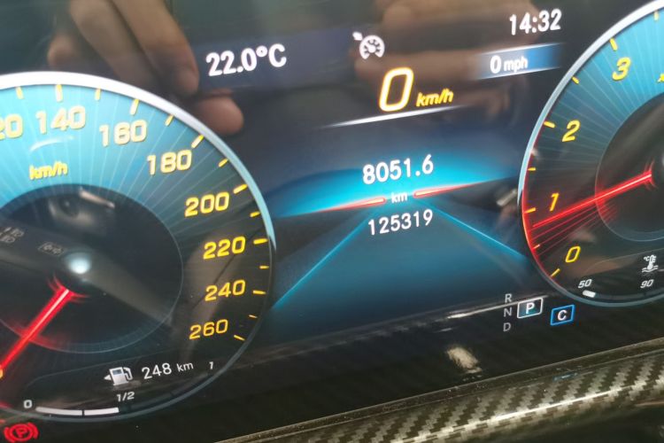 奔驰A级 2019款 A 200 L 运动轿车中控内饰15