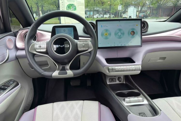 比亚迪 海豚 2023款 420km 时尚版中控内饰13