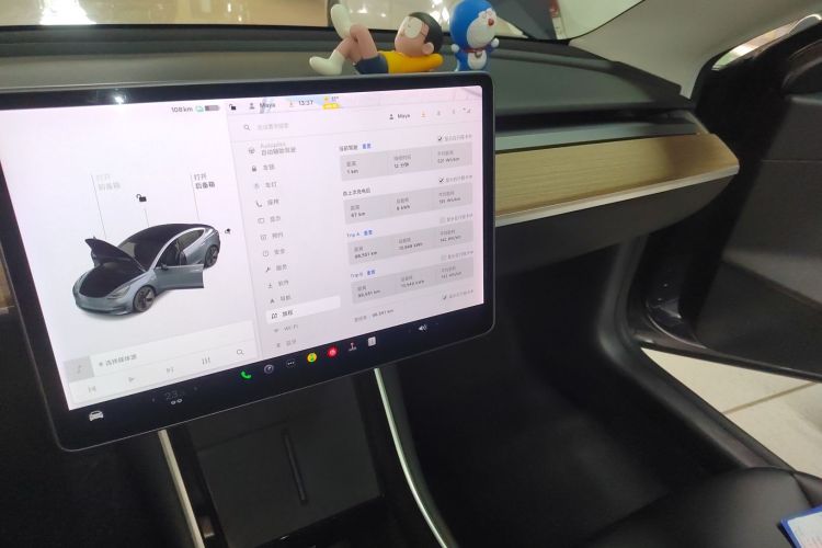 特斯拉 Model 3 2019款 标准续航后驱升级版中控内饰16