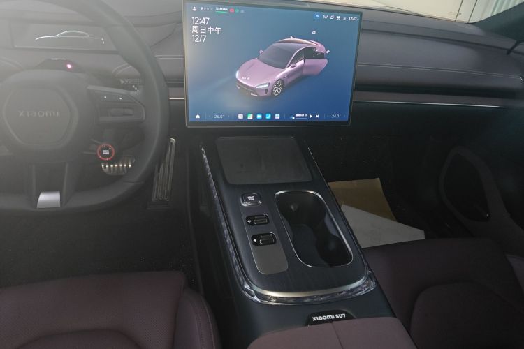 小米汽车 小米SU7 2024款 后驱长续航智驾版中控内饰16
