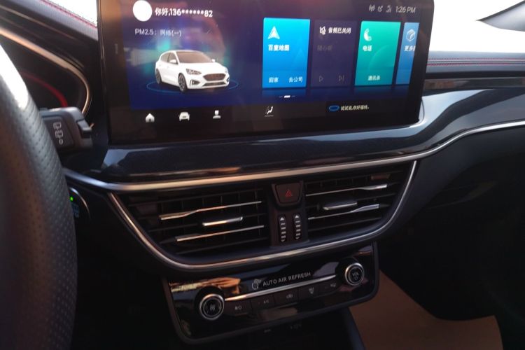 福特 福克斯 2021款 两厢 EcoBoost 180 自动ST Line中控内饰16