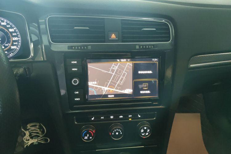 大众 高尔夫 2019款 280TSI DSG豪华型 国VI中控内饰16