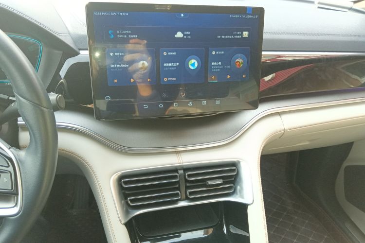 比亚迪 宋PLUS新能源 2021款 DM-i 110KM 旗舰PLUS中控内饰16