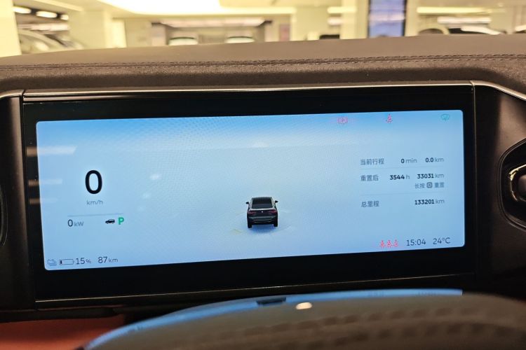 蔚来EC6 2020款 615KM 性能版中控内饰14