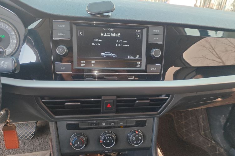 大众 朗逸 2018款 1.5L 自动舒适版 国V中控内饰16
