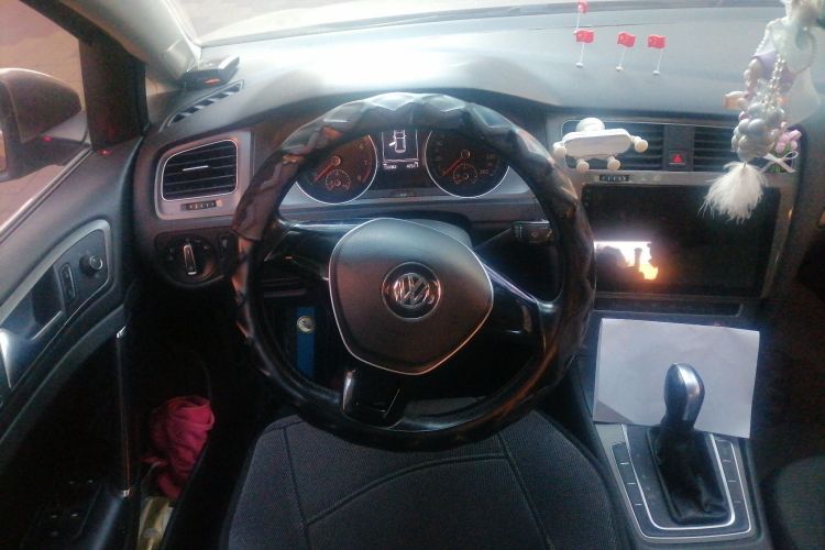 大众 高尔夫 2014款 1.6L 自动舒适型中控内饰13