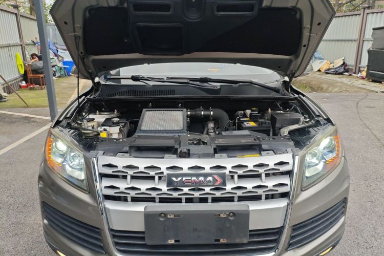 野马汽车 野马T70 2015款 改款 1.8T CVT优雅型机舱底盘24