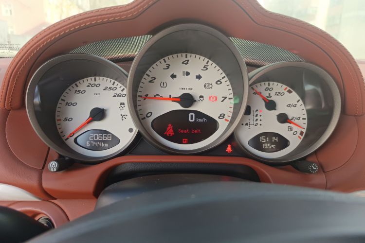 保时捷 2010款 Cayman S 2.9L中控内饰14