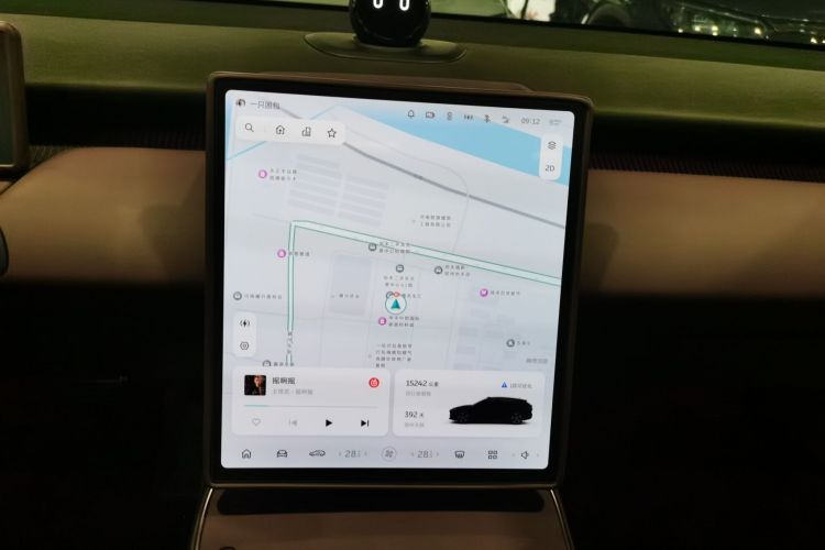 蔚来ET5T 2024款 75kWh Touring中控内饰16