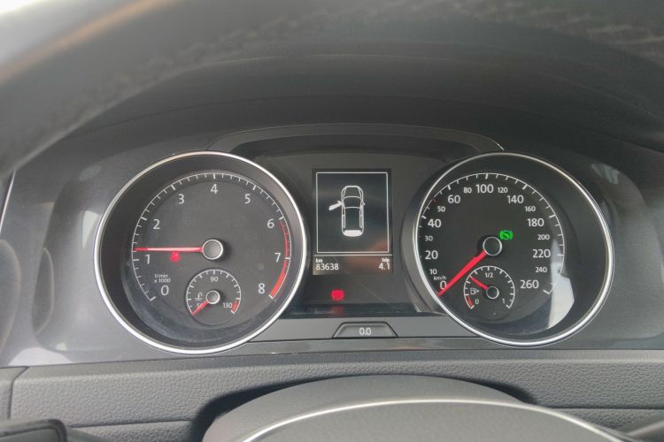 大众 高尔夫 2018款 1.6L 自动舒适型局部细节14