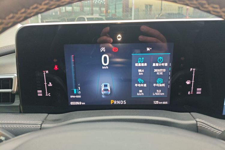 福特 锐界 2022款 PLUS EcoBoost 245 四驱铂锐型 7座中控内饰14