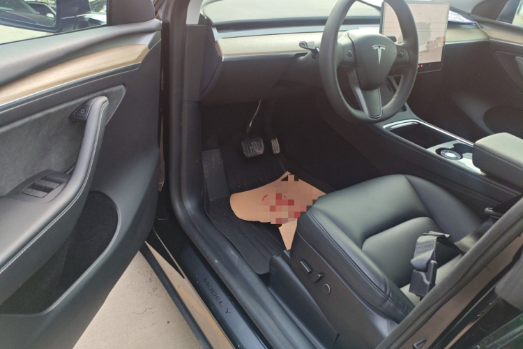 特斯拉 Model Y 2022款 改款 后轮驱动版中控内饰7003