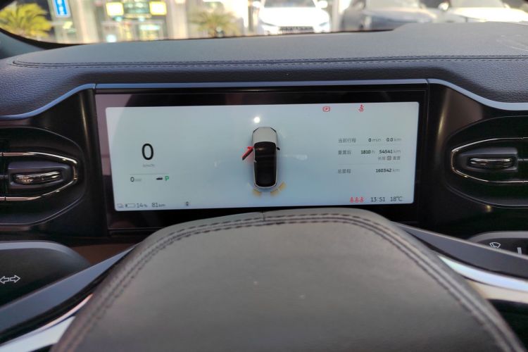 蔚来ES6 2020款 610KM 性能版中控内饰14