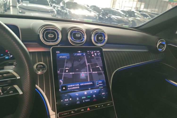 奔驰C级 2023款 改款 C 260 L 运动版中控内饰7002