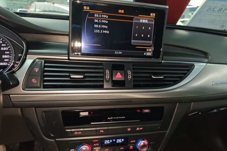 奥迪A6L 2017款 45 TFSI quattro 运动型中控内饰16